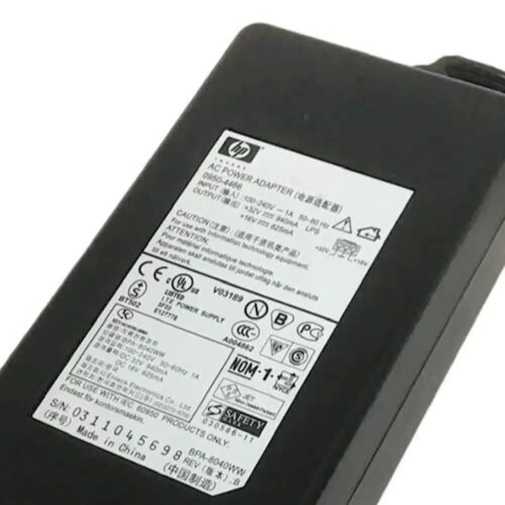 AC Power Adapter HP 0950-4466 Genuine Photosmart Officejet Printer 50-60Hz 32V